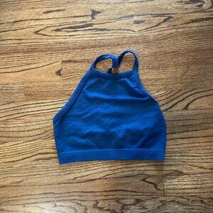 Blue Halter Bralette